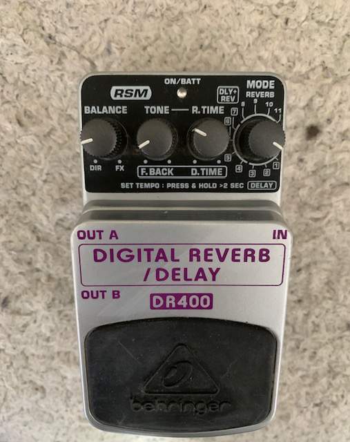 Behringer DR400 Digital Reverb/ Delay - 0 - Processors, effects, etc  on Aster Vender