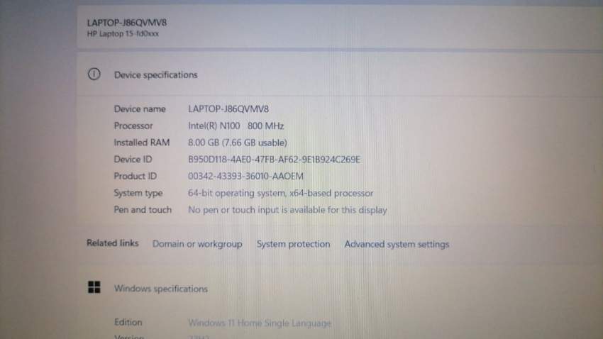 le Nouvel Ordinateur Portable HP on Aster Vender
