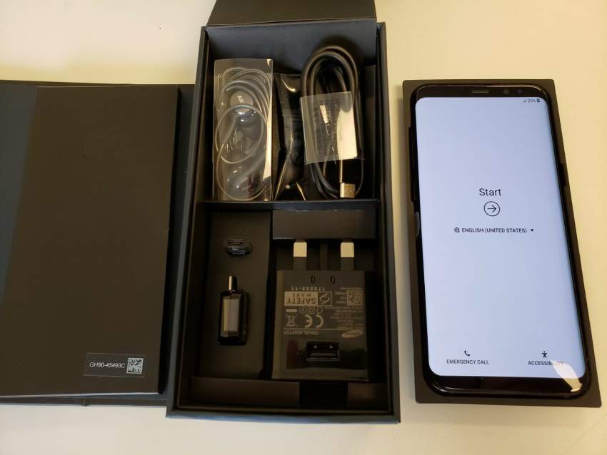 Open Box New Other Samsung Galaxy S8+ 64GB Black Factory Unlocked on Aster Vender