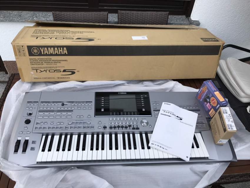 yamaha tyros 5 unboxing on Aster Vender