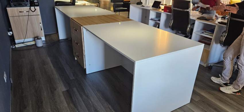 DESK WOOD 3M20CM X 90CM - 0 - Desks  on Aster Vender