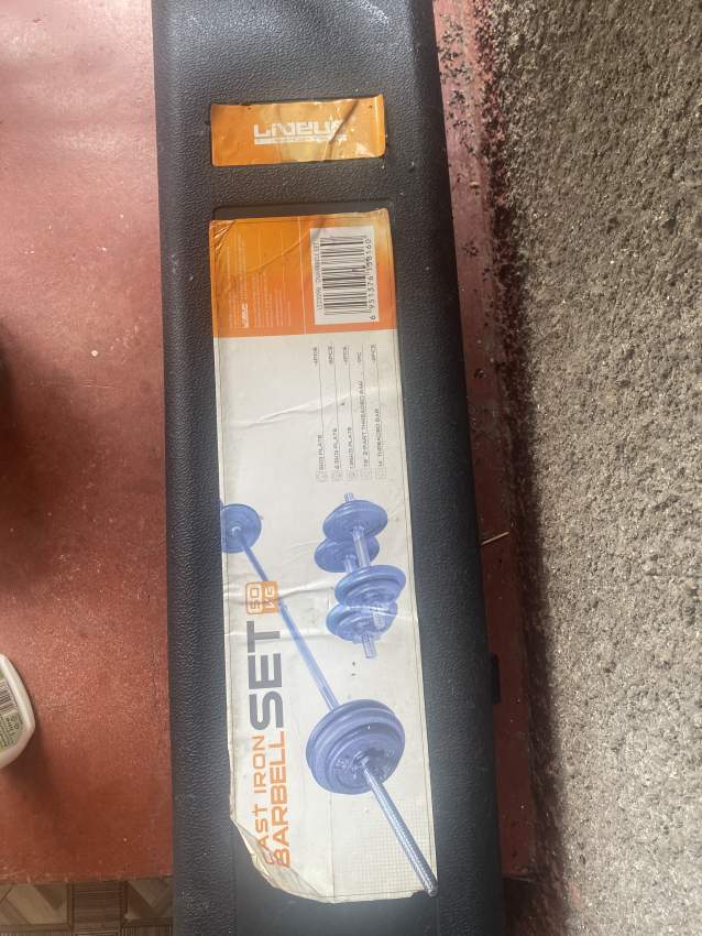 Cast iron barbell set - 0 - Fitness & gym equipment  on Aster Vender