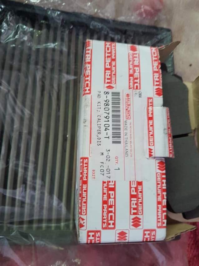 Isuzu Brake pads and air filter - 1 - Spare Part  on Aster Vender