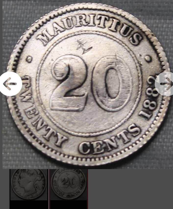 Rarest coin 1884 20 cents - 0 - Coins  on Aster Vender