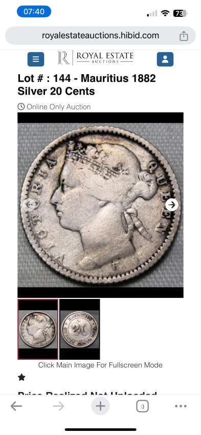 Rarest coin 1884 20 cents - 3 - Coins  on Aster Vender