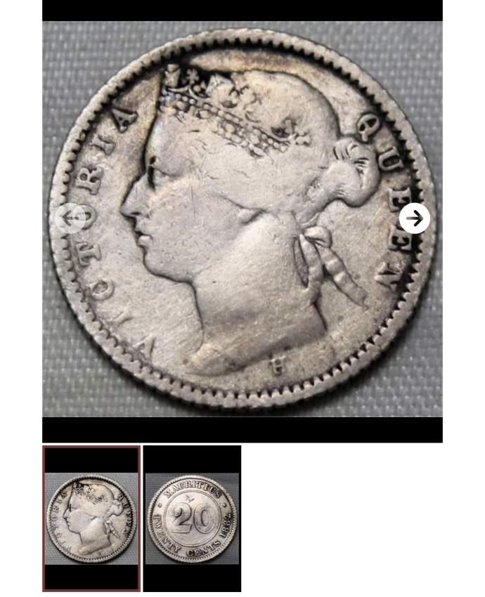 Rarest coin 1884 20 cents - 1 - Coins  on Aster Vender