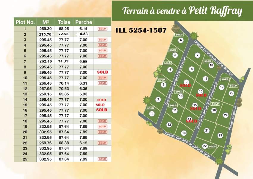 petite raffrey mont mascal terrain a vendre on Aster Vender