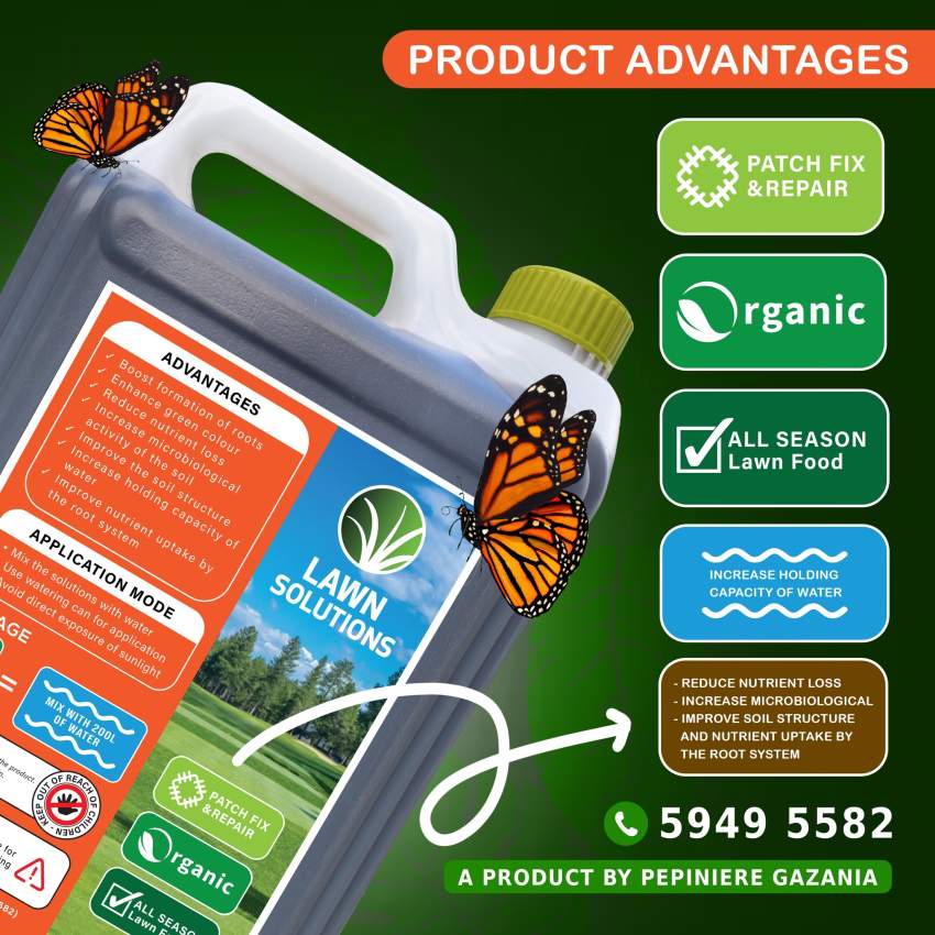 LAWN SOLUTION 5L - PROMO SALES - 2 - Plants and Trees  on Aster Vender