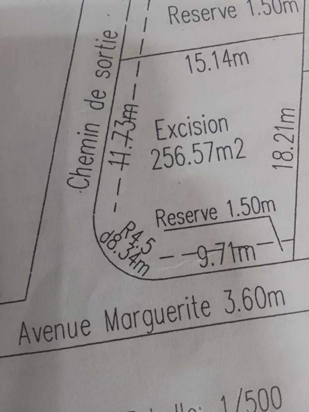 Residential Land for sale, 6 Perche / 67.52 Toise in Stanley Rose Hill - 4 - Land  on Aster Vender