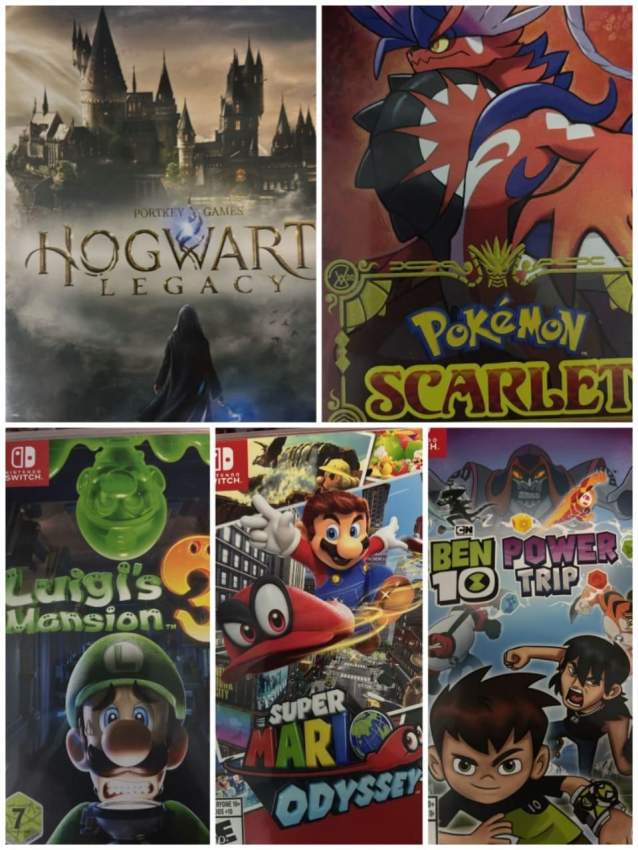 Nintendo Switch OLED + 6 digital games - 1 - All electronics products  on Aster Vender