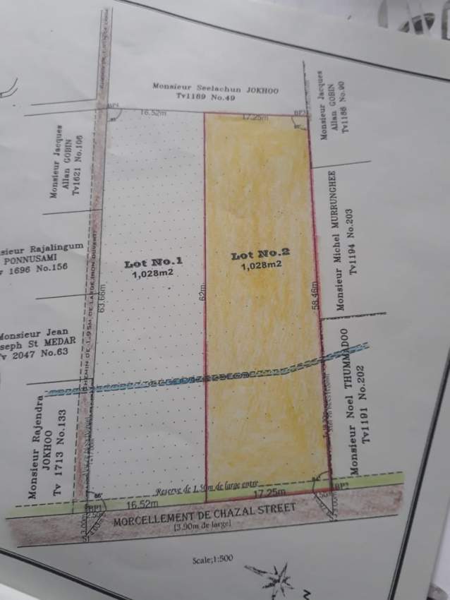 Land at Eau Coulée  - 1 - Land  on Aster Vender