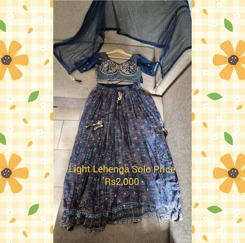 Elegant Lehengas for Sale – Worn Once Only! - 3 - Lehenga  on Aster Vender