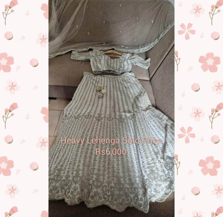 Elegant Lehengas for Sale – Worn Once Only! - 4 - Lehenga  on Aster Vender