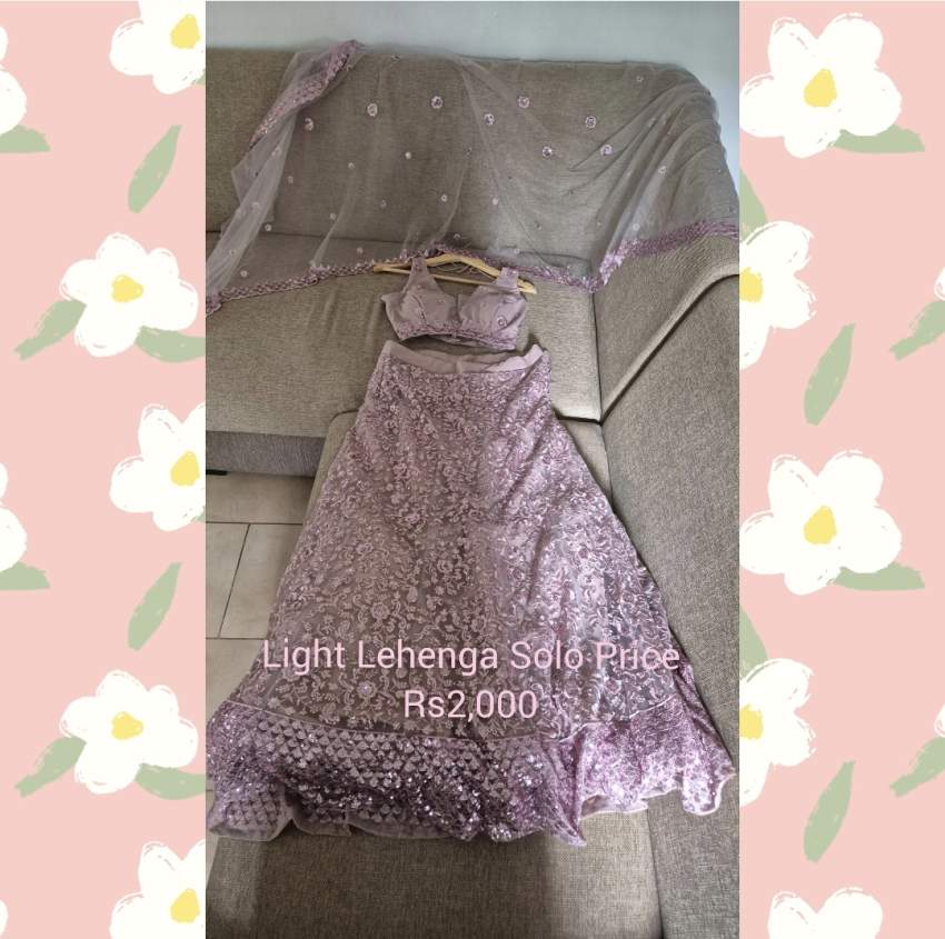 Elegant Lehengas for Sale – Worn Once Only! - 2 - Lehenga  on Aster Vender