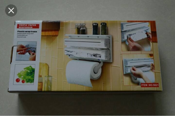 Kitchen triple paper dispenser - 1 - Other kitchen furniture  on Aster Vender