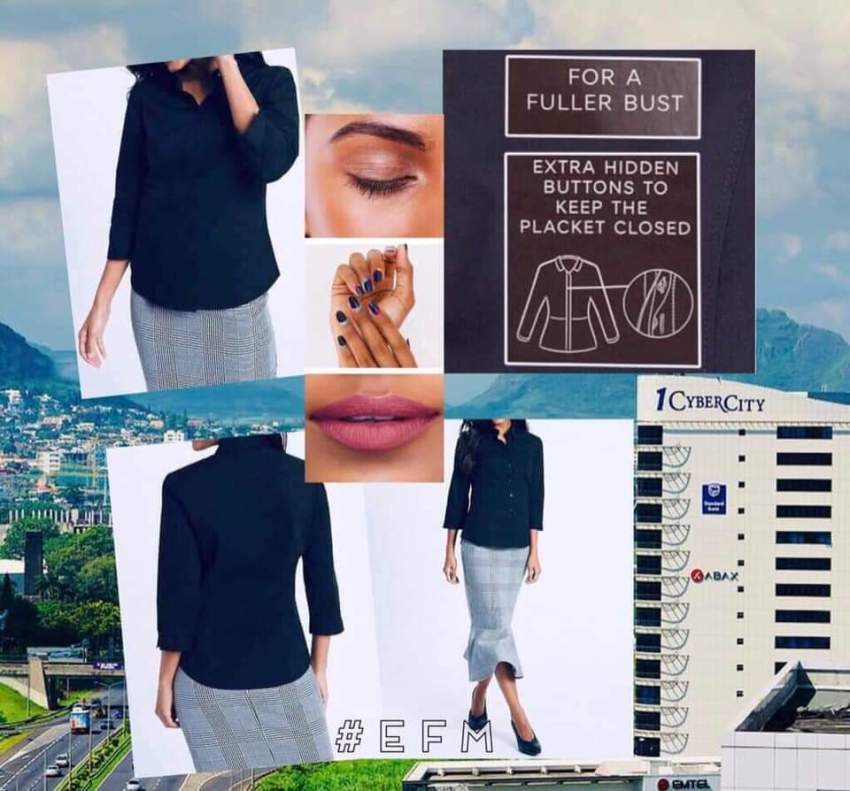 Bust Shaper Blouse - 0 - Dresses (Women)  on Aster Vender