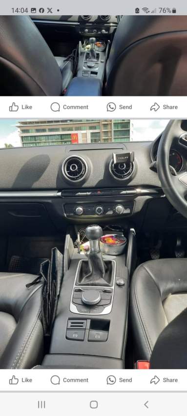 FOR SALE AUDI A3 1.2L TURBO - 4 - Compact cars  on Aster Vender