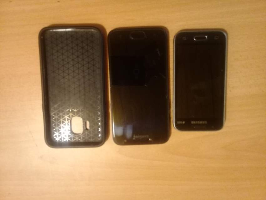 Grand Prime Pro + screen protecter + phone case and a J1 mini Prime on Aster Vender