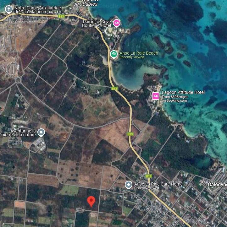 Land for Sale in Cap Malheureux – Anse la Raie - 2 - Land  on Aster Vender