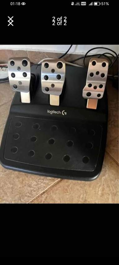 Logitech G29 Steering Wheel And Pedals - 1 - Others  on Aster Vender