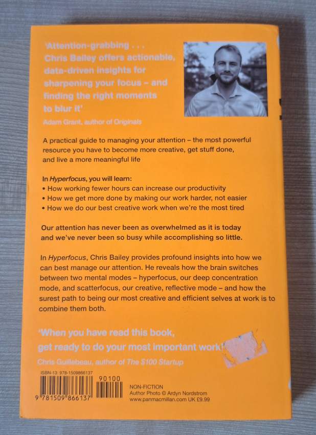 Hyperfocus - 1 - Self help books  on Aster Vender