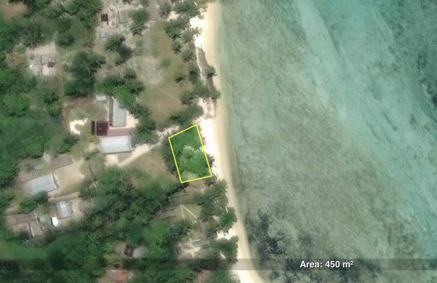 Tres beau terrain paradisiaque pieds dans l’eau 450 m2, ile aux nattes - 0 - Land  on Aster Vender