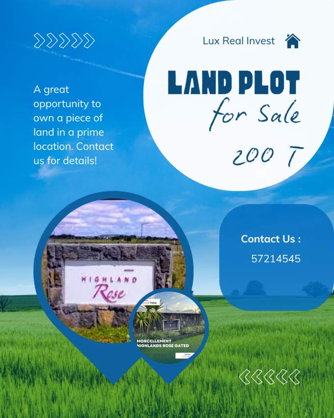 Highland Rose 2 Plot 200 Toises - 0 - Land  on Aster Vender