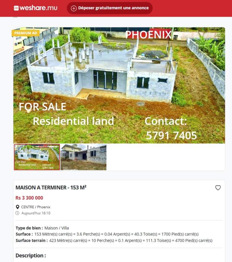 House on Aster Vender