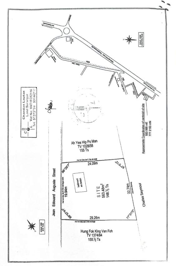 For Sale, Jean Edouard Auguste Street, Port Louis - 0 - Land  on Aster Vender