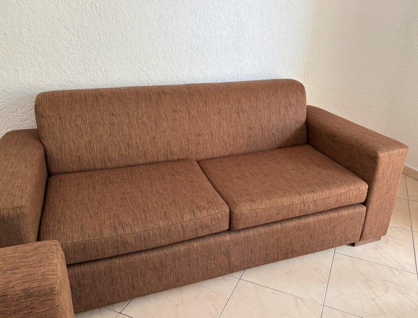 SOFA + 2 FAUTEUILS + TABLE BASSE - 0 - Sofas couches  on Aster Vender