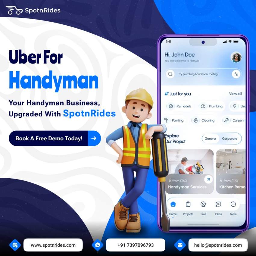Uber for Handyman App