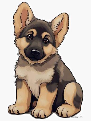 German Shepherd Puppy - 0 - Dogs  on Aster Vender