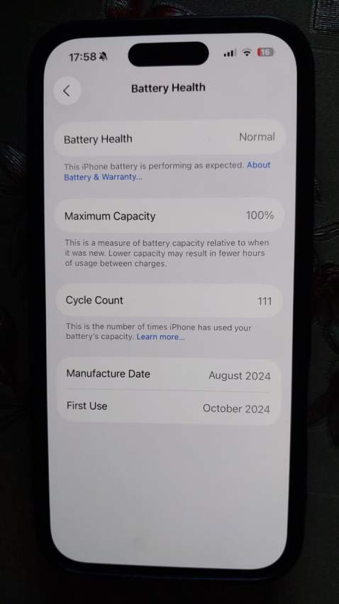 Iphone 16 - 5 - iPhones  on Aster Vender