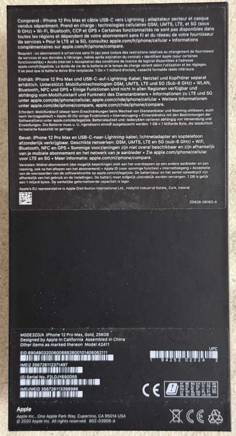 iPhone 12 Pro Max 256 GB - 1 - iPhones  on Aster Vender