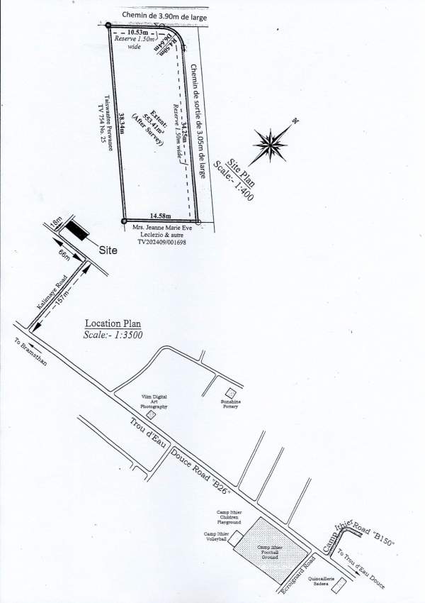 Residential Land for sale at Camp Ithier