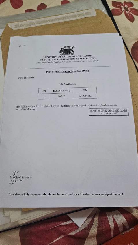 Land on sale near mahogany beau plan - 5 - Land  on Aster Vender