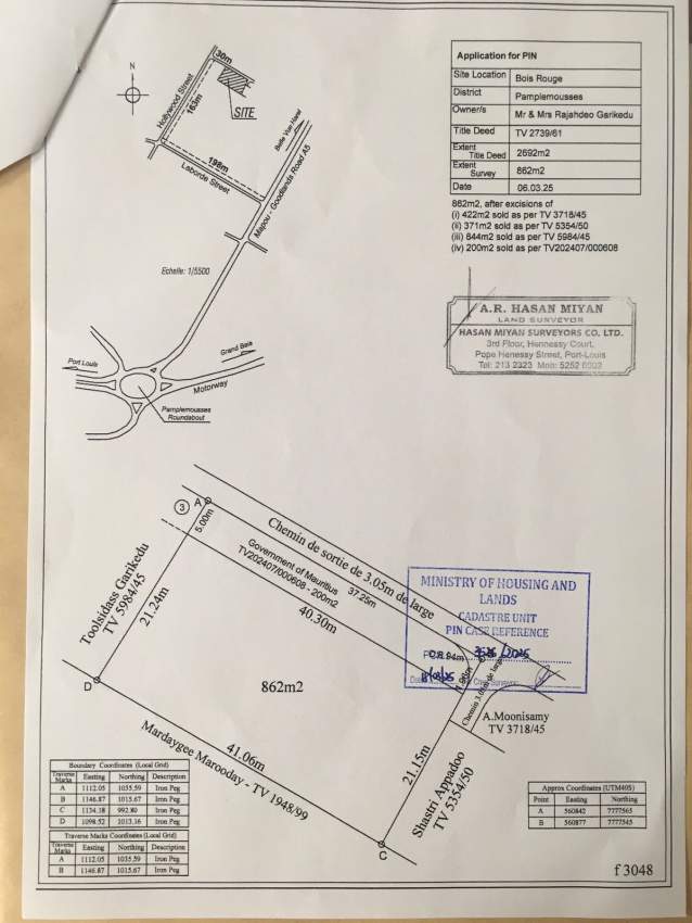 Land on sale near mahogany beau plan - 4 - Land  on Aster Vender
