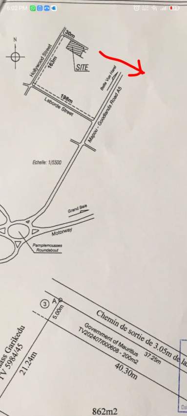 Land on sale near mahogany beau plan