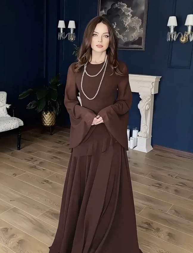 Middle eastern Brown dress