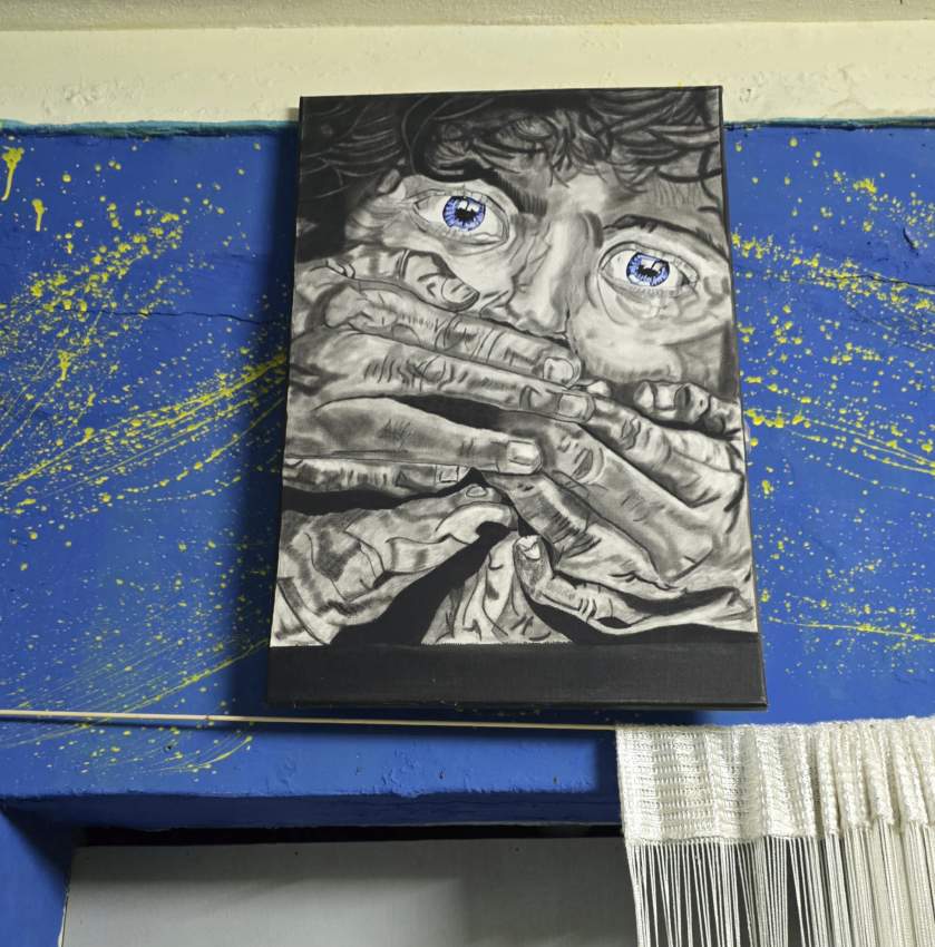 Acrylic & charcoal - 1 - Paintings  on Aster Vender