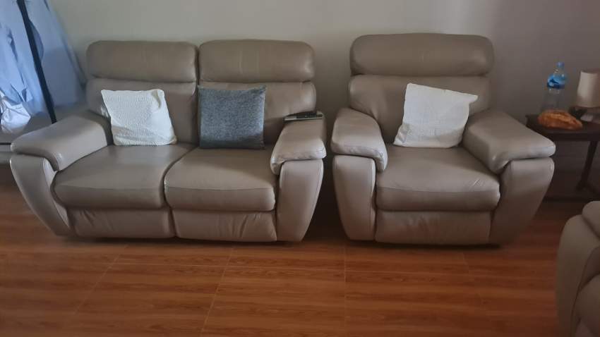 kuka sofa leather RECLINER set 3 +2+1 - 1 - Sofas couches  on Aster Vender