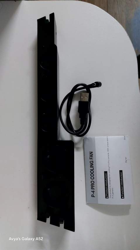 PS4 PRO Additional Cooling Fan (with USB cable included) - 0 - PlayStation 4 (PS4)  on Aster Vender