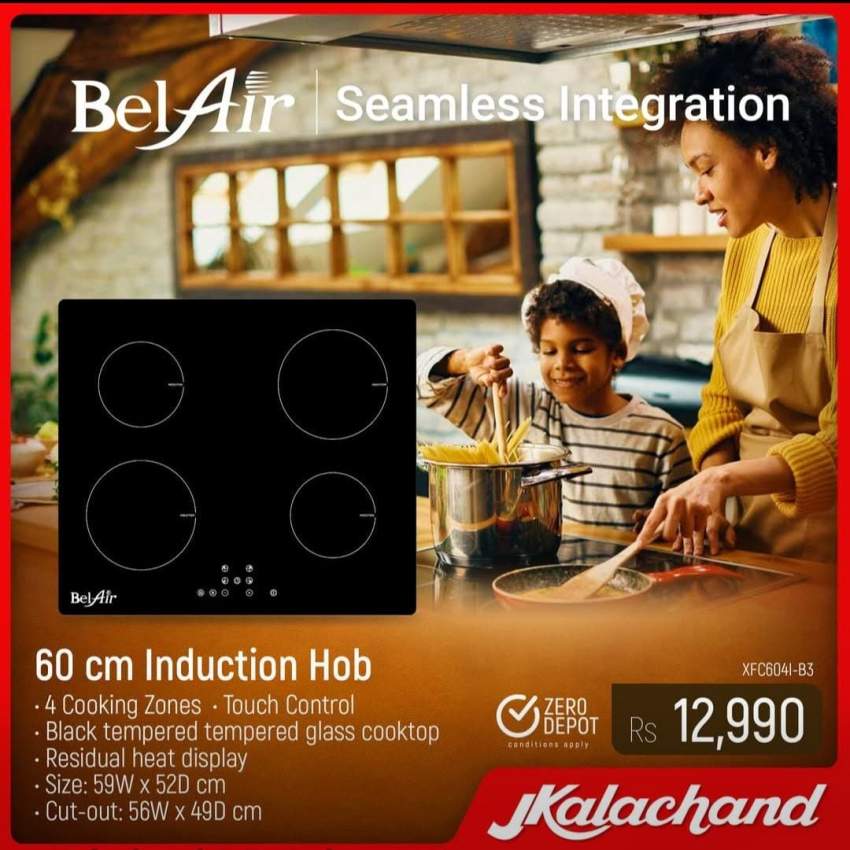 BEL AIR 60cm INDUCTION HOB