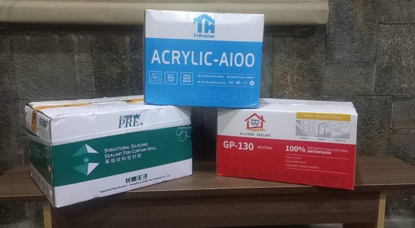 Silicon sealants - 1 - Home repairs & installation  on Aster Vender