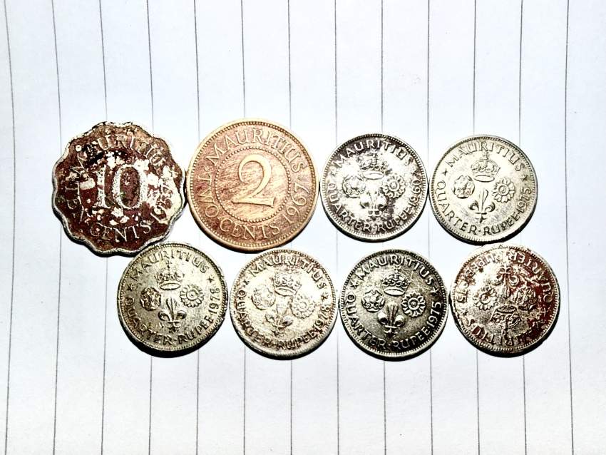 Queen Elizabeth The Second Mauritian Coins - 1 - Coins  on Aster Vender