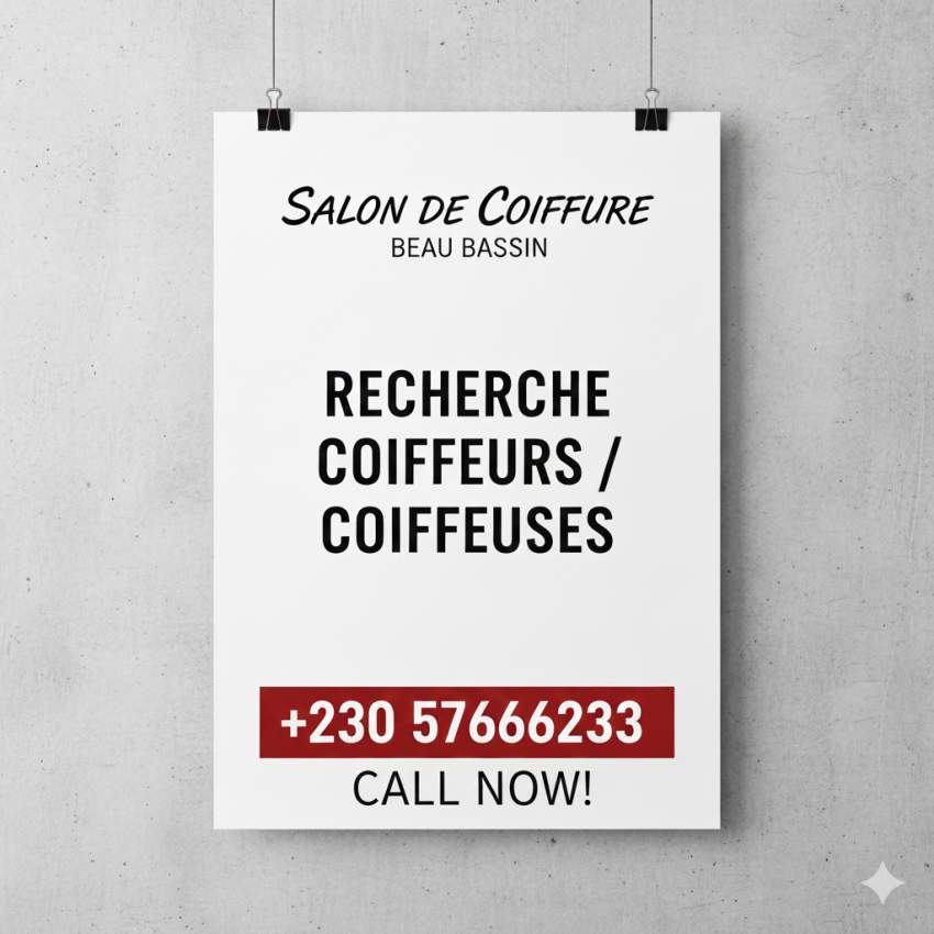 Recherche coiffeur ou coiffeuse