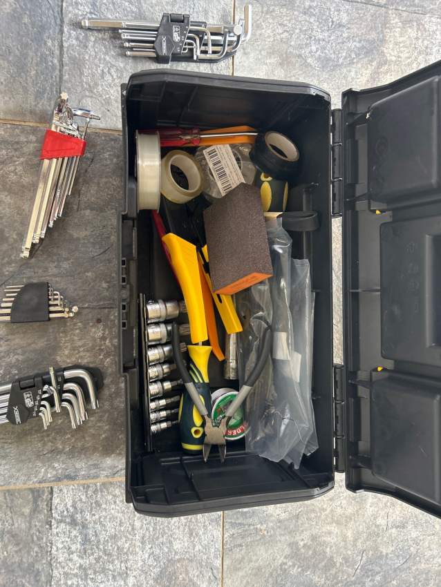 Complete Stanley Toolbox Set with Mixed Tools - 2 - All Manual Tools  on Aster Vender