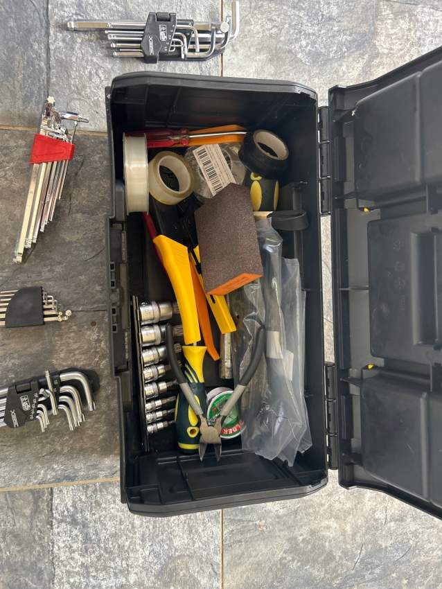 Complete Stanley Toolbox Set with Mixed Tools - 1 - All Manual Tools  on Aster Vender