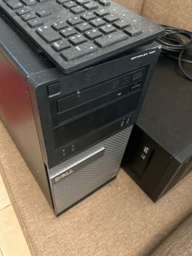 Dell OptiPlex Tower + NVIDIA GTX 1060 + 32” Lenovo Monitor - 3 - PC (Personal Computer)  on Aster Vender