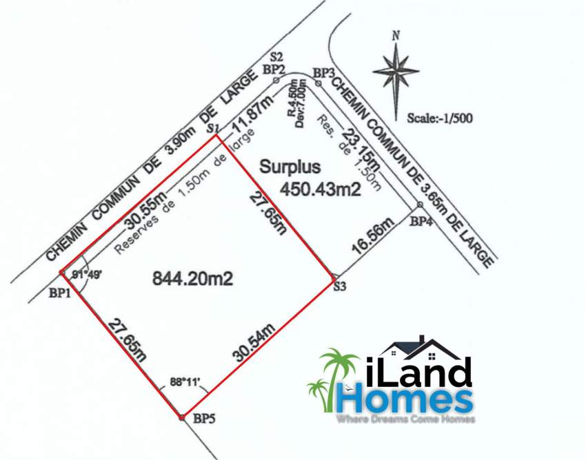 Residential Land for Sale – Pereybere, Les Flammants
